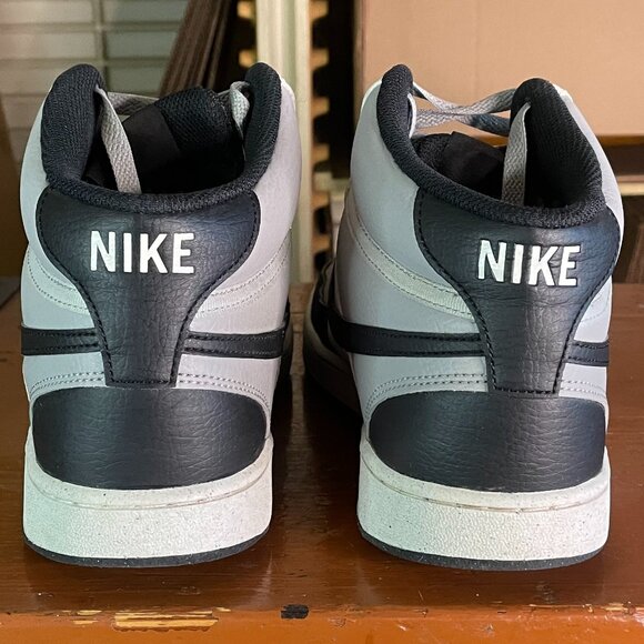 NIKE Court Vision Men\'s Size 10.5 Black Light Smoke Grey Shoes DN3577-002 main image 10
